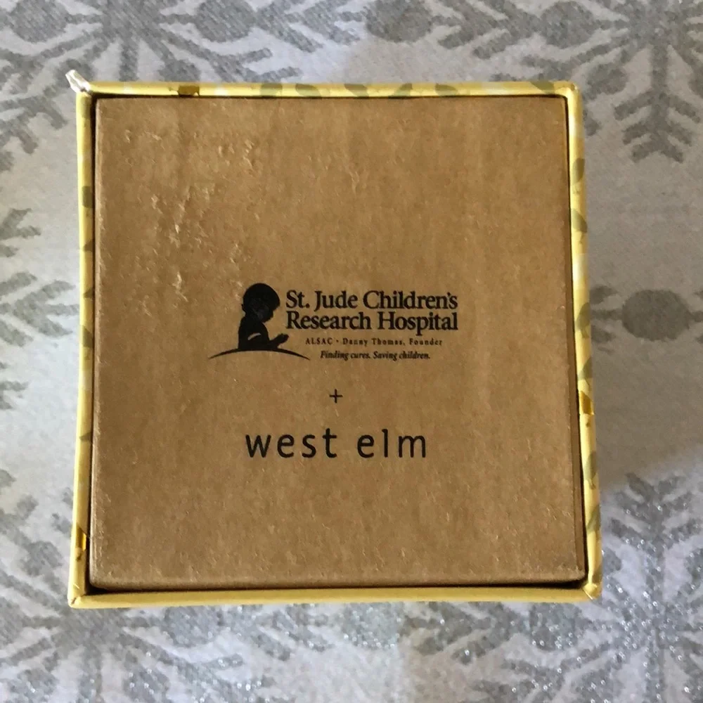 St. Jude’s Hospital/West Elm Hand-Blown Glass “Darling Starling” Paperweight